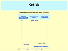 Tablet Screenshot of kehida.de